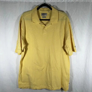 Callaway Golf Polo Men's XL Yellow Short Sleeve Collared